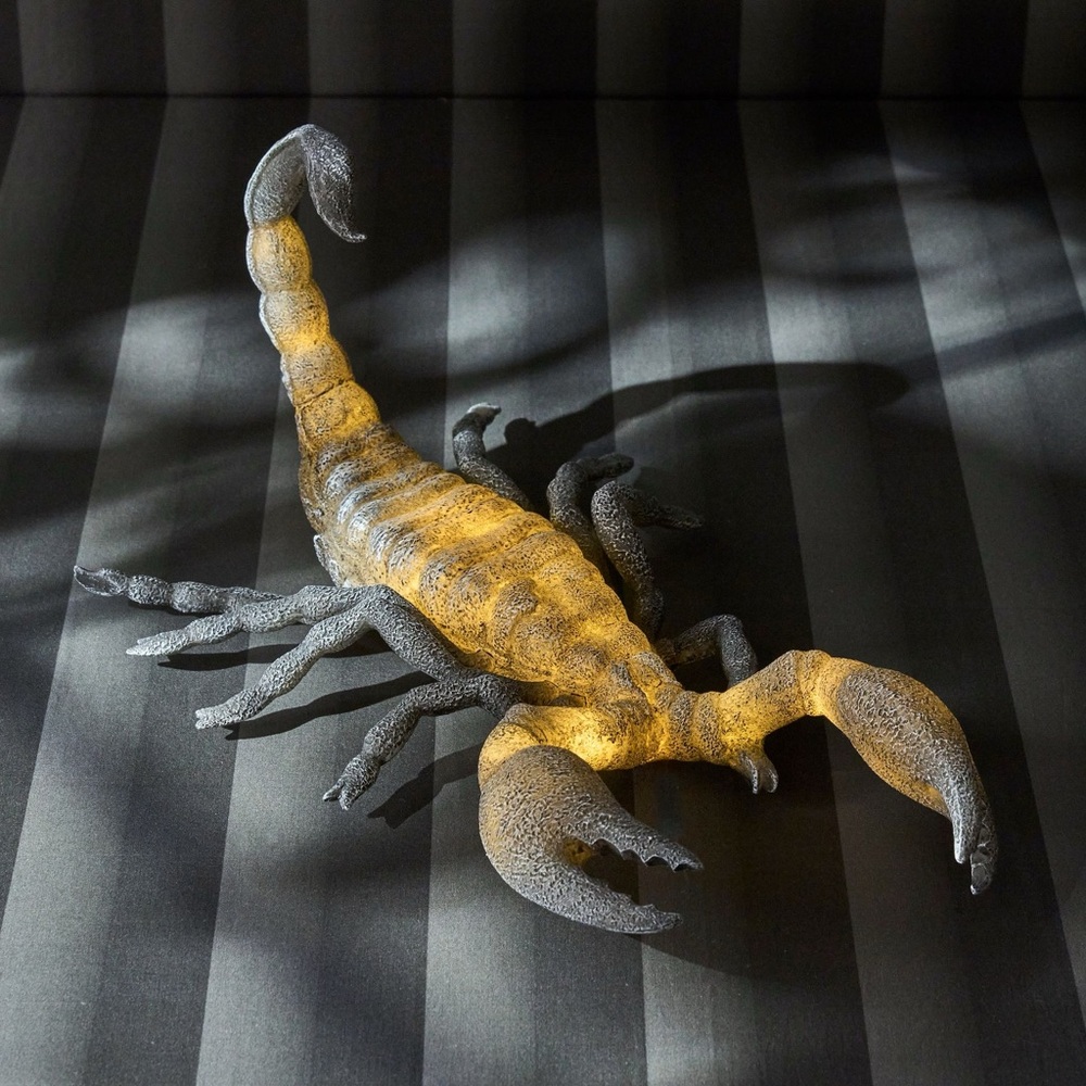 Pottery Barn Wednesday Lit Nero Scorpion 🦂 BN